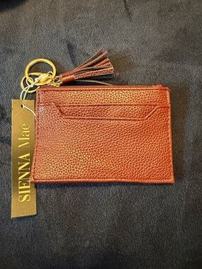 NWT Sienna-Mae Card Holder Keyring with zipper